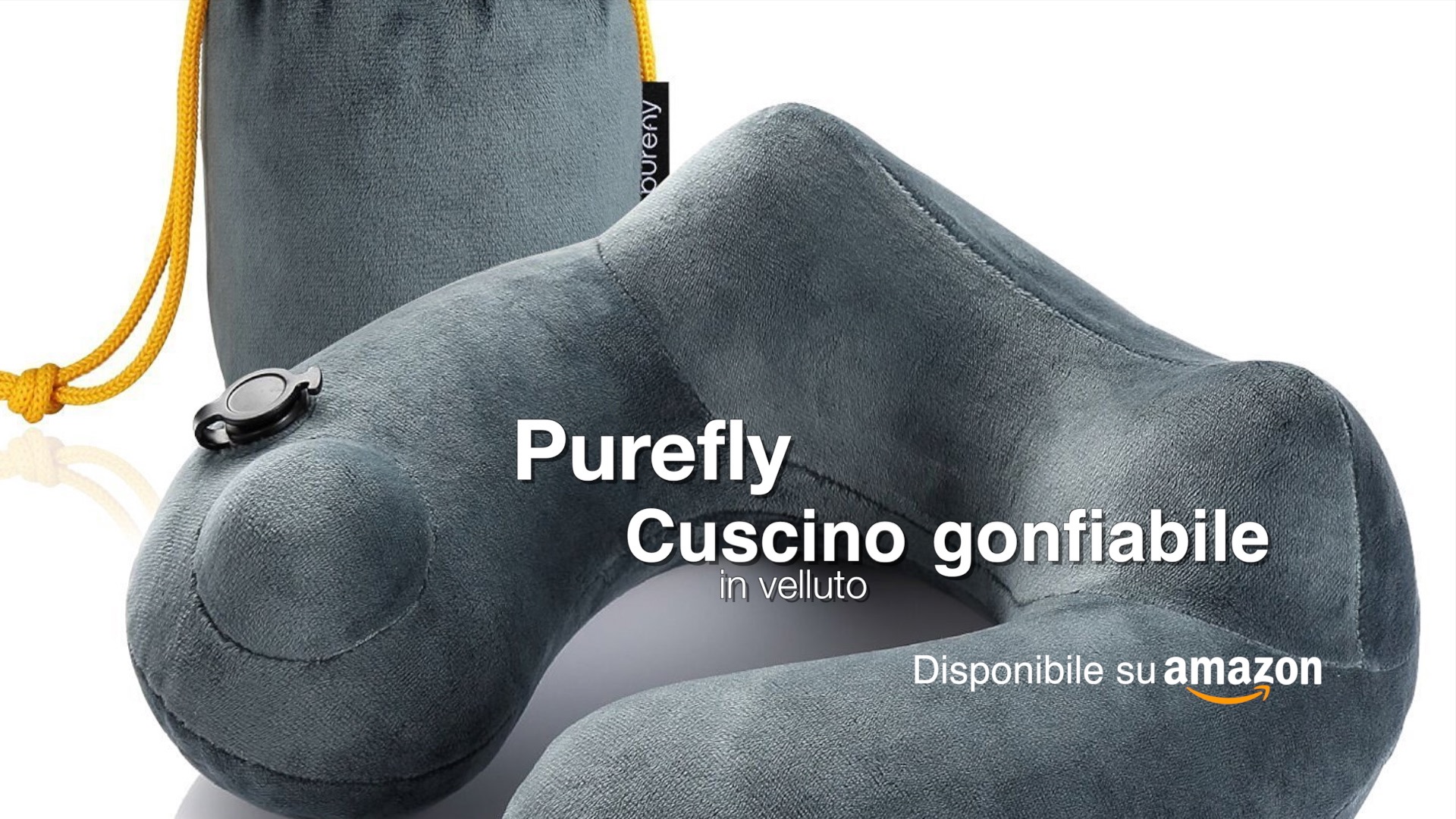 Recensione Purefly cuscino gonfiabile per il collo